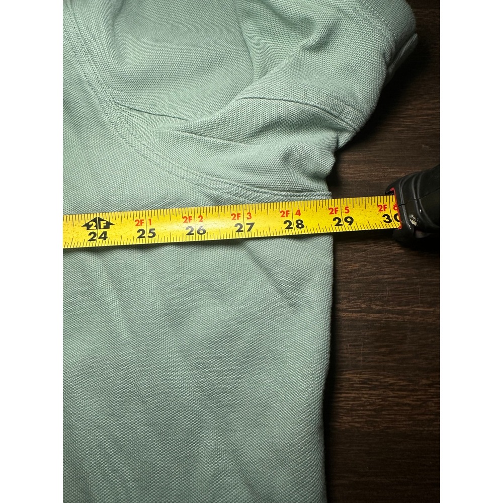 Duluth Trading Co Mens 3XL Relaxed Fit Polo Shirt Sage Green Cotton Pocket Pique - Picture 10 of 10